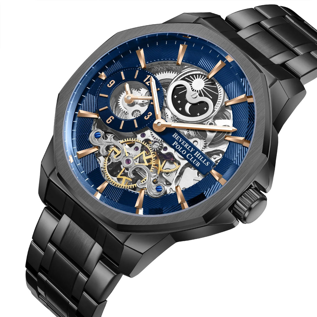 BEVERLY HILLS POLO CLUB AUTOMATIC WATCH FOR MEN