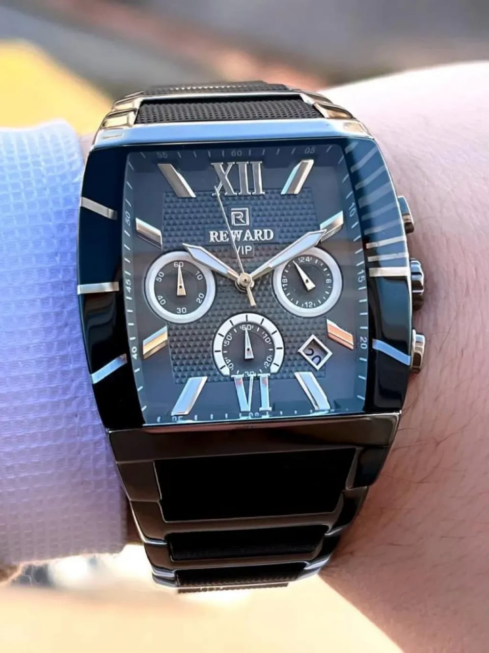 REWARD VIP AUTOMATIC WATCH FOR MEN WITH GREEN DAIL