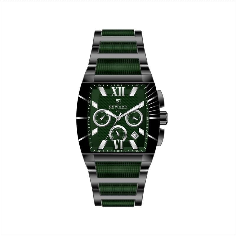 REWARD VIP AUTOMATIC WATCH FOR MEN WITH GREEN DAIL