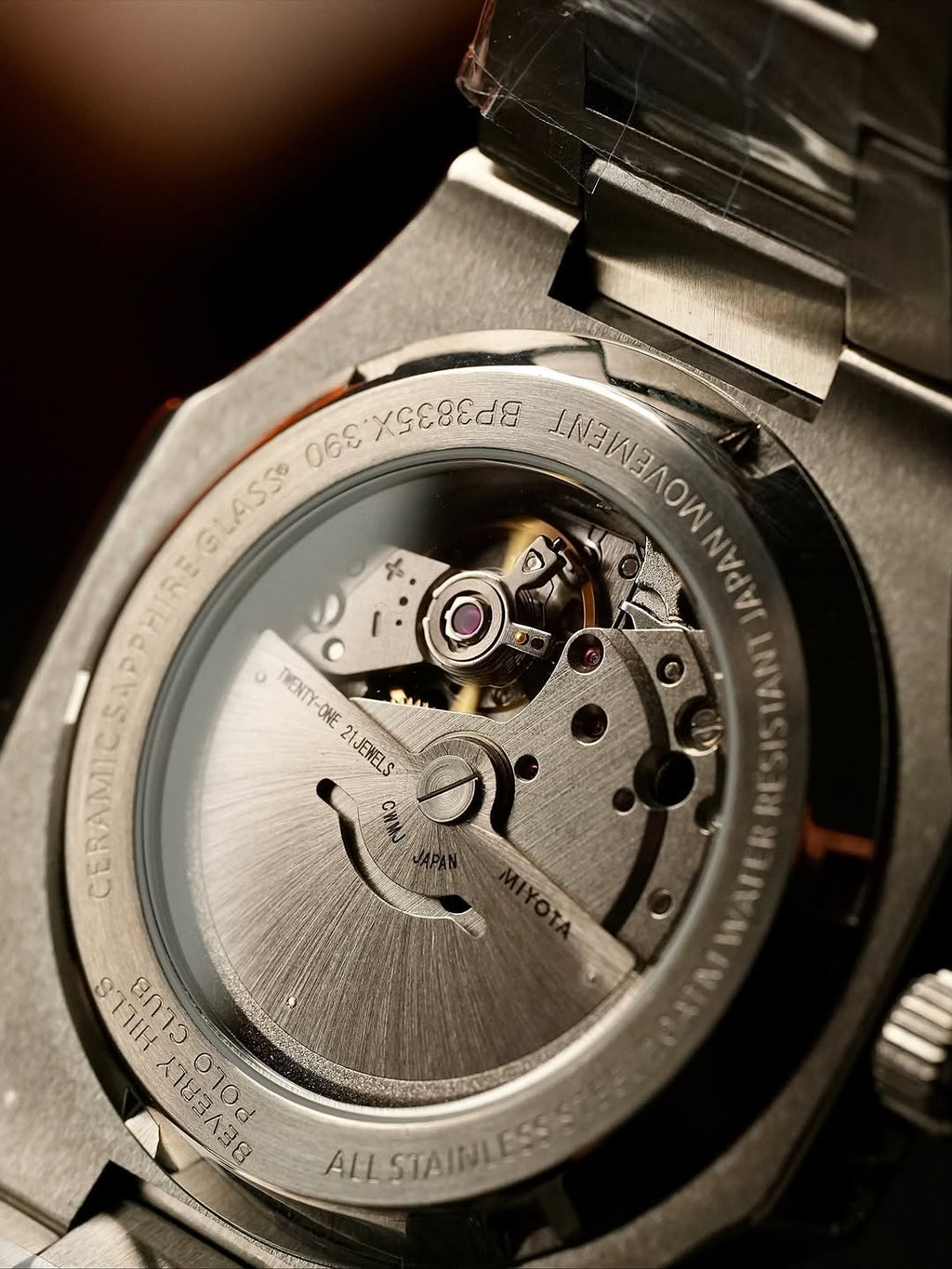 Luxury Stainless Steel Automatic Watch